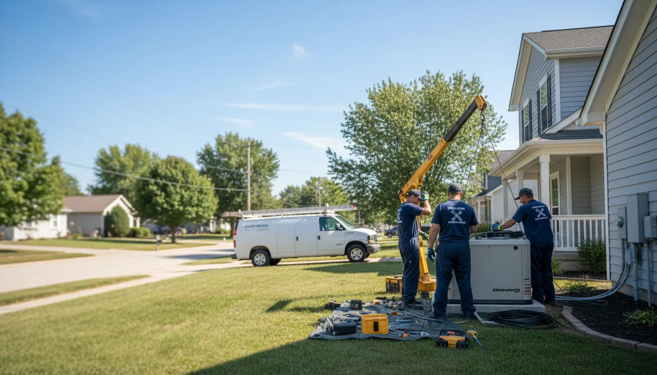 Generator Installation in Blessing, TX near me